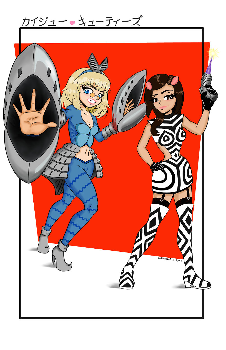 Kaiju Kuties: Monsters, Fangirls, And Imagination!