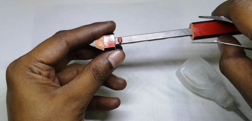 Unique Way To Propose Using A Pencil Sculpture Artwork