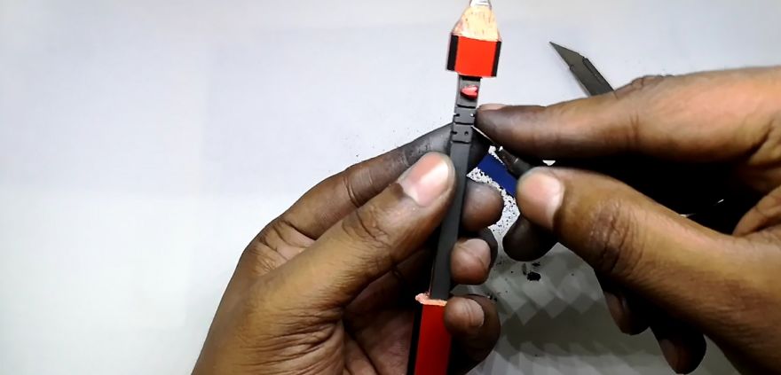 Unique Way To Propose Using A Pencil Sculpture Artwork