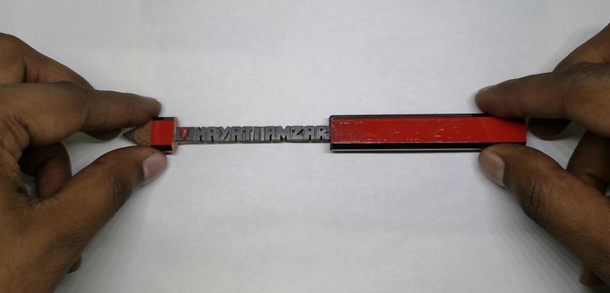 Unique Way To Propose Using A Pencil Sculpture Artwork