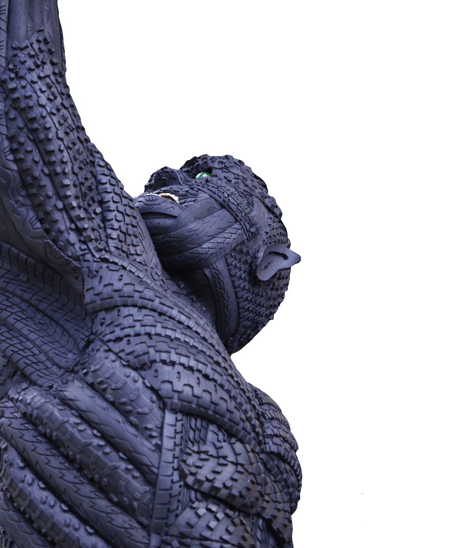 Video Of How I Created A One Of A Kind Recycled Materials Sculpture