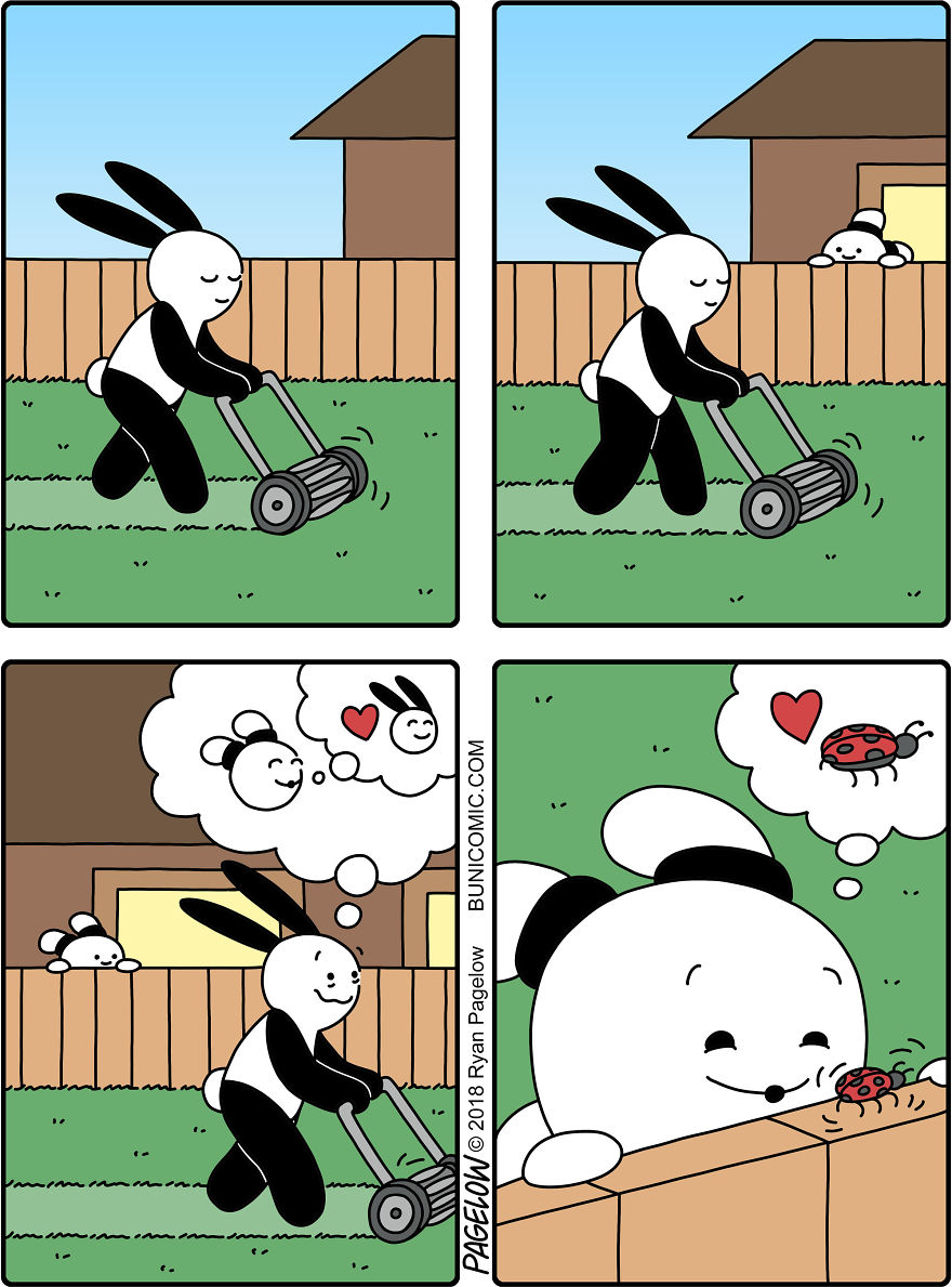 My 67 Cute Bunny Comics That Often Don’t End Well.