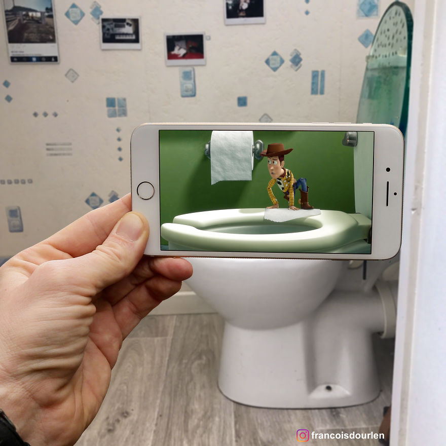 I Mix Iconic Characters And Scenes With The Real Life Using My Iphone