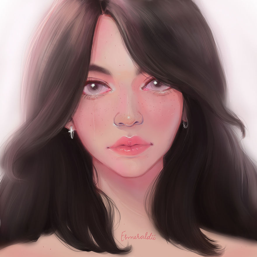 I Create Dreamy Illustrations