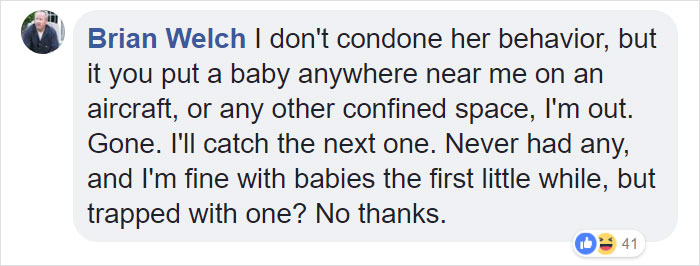 Woman Refuses To Sit Next To A Crying Baby On Plane, Gets Instant Karma