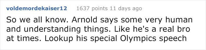People Are Applauding The Way Schwarzenegger Responded To An Internet User Who Was Depressed For Months