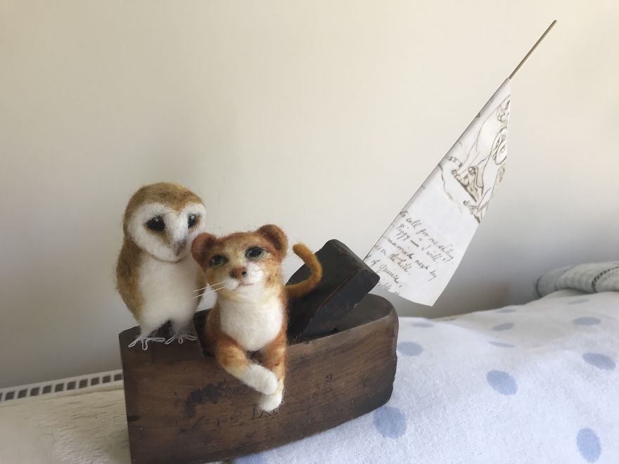 So Many Hours Spent Poking Wool With A Tiny Needle - Such Magical Transformations! So Many Hours Spent Poking Wool With A Tiny Needle - Such Magical Transformations!