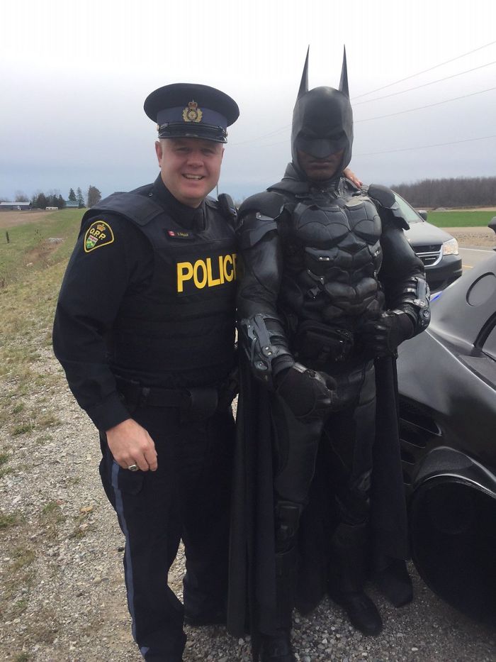 Batman Got Pulled Over By The Cops Even Though He Didn't Break The Law