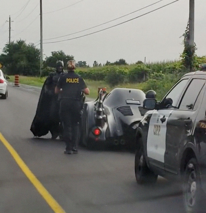 Batman Got Pulled Over By The Cops Even Though He Didn't Break The Law