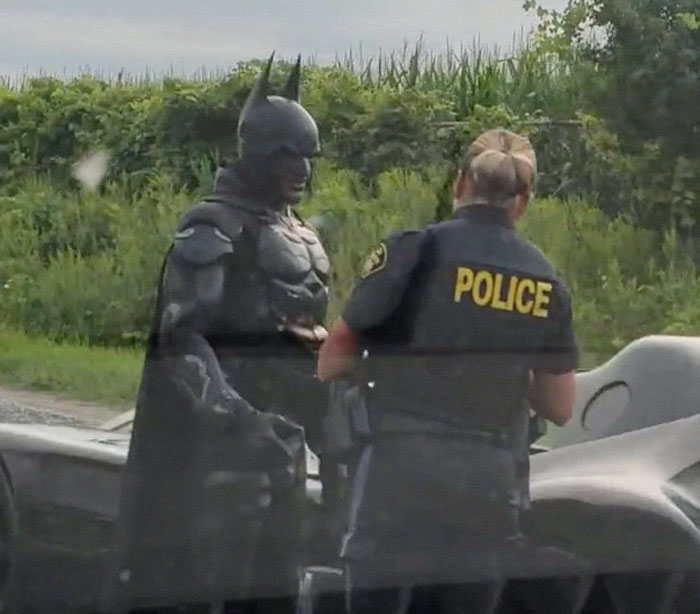 Batman Got Pulled Over By The Cops Even Though He Didn't Break The Law