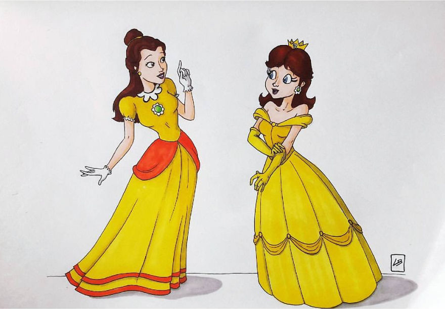 I Switched The Princesses's Dresses