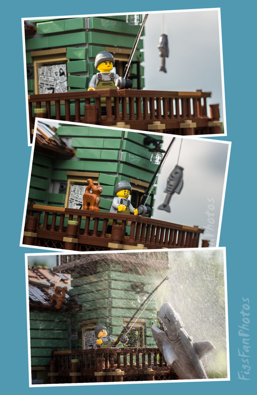 I Turned The Lego Old Fishing Store Into The Real World I Turned The Lego Old Fishing Store Into The Real World