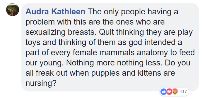 This Man Told A Breastfeeding Mother To Cover Up And She Took His Request Literally