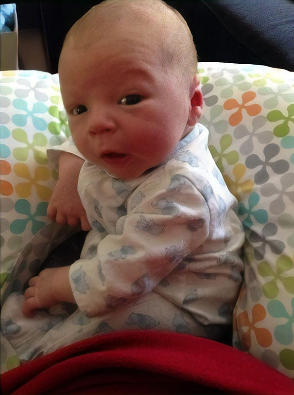 My Boy Has Mastered The "Hey Baby, How You Doin"