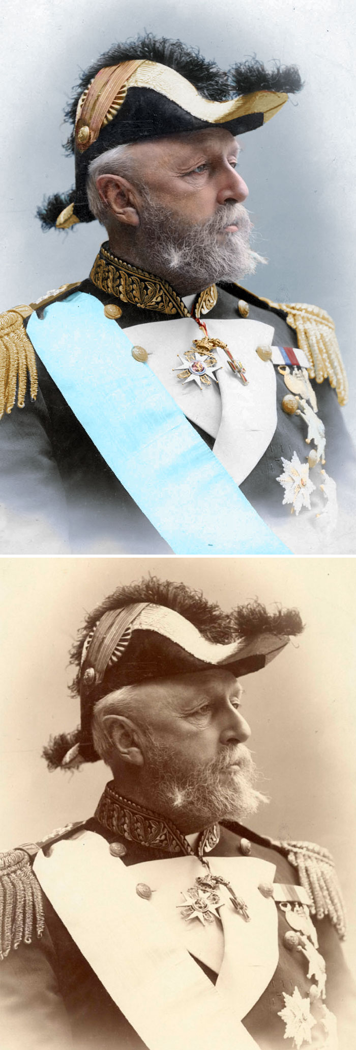 King Oscar II Of Sweden And Norway