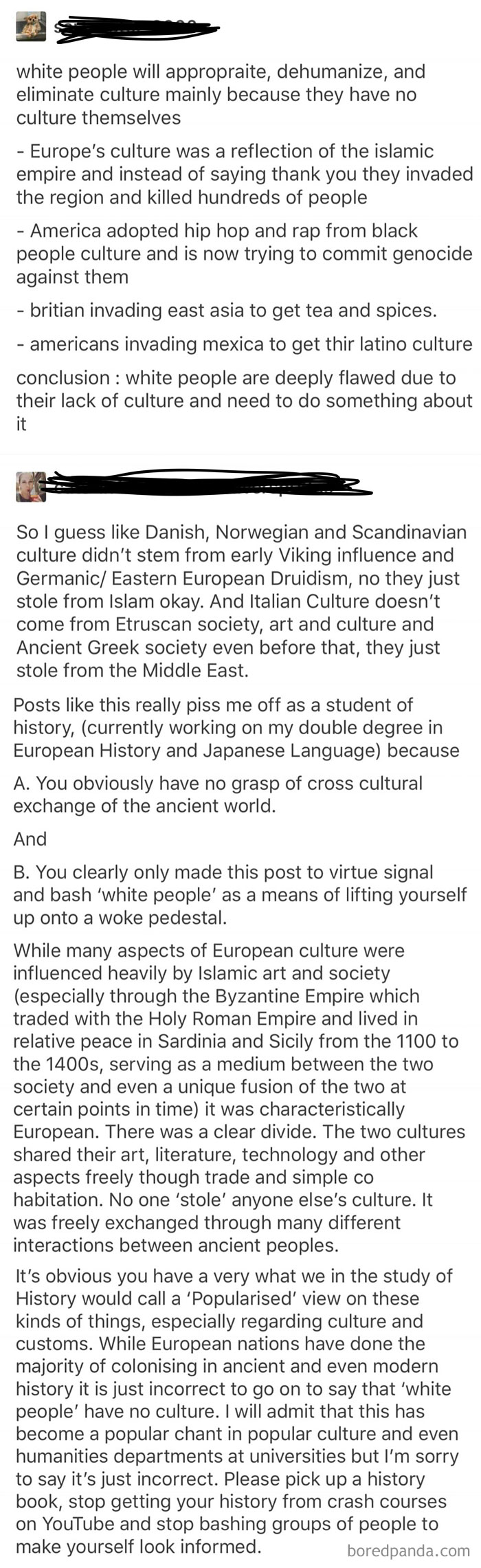 Racist Tumblr User Is Schooled In History