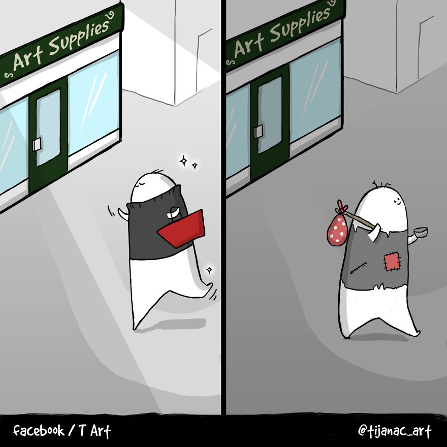 My Life As A Freelance Artist Portrayed Through Satirical Webcomics