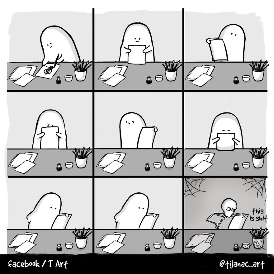 My Life As A Freelance Artist Portrayed Through Satirical Webcomics