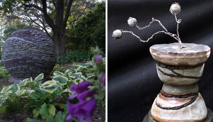 Visionary Eco-Art: I Take Bits Of Stone And Fit Them Together