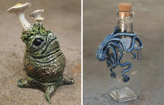 I Create Tiny Monsters Out Of Polymer Clay