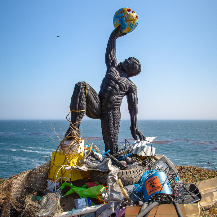 Video Of How I Created A One Of A Kind Recycled Materials Sculpture