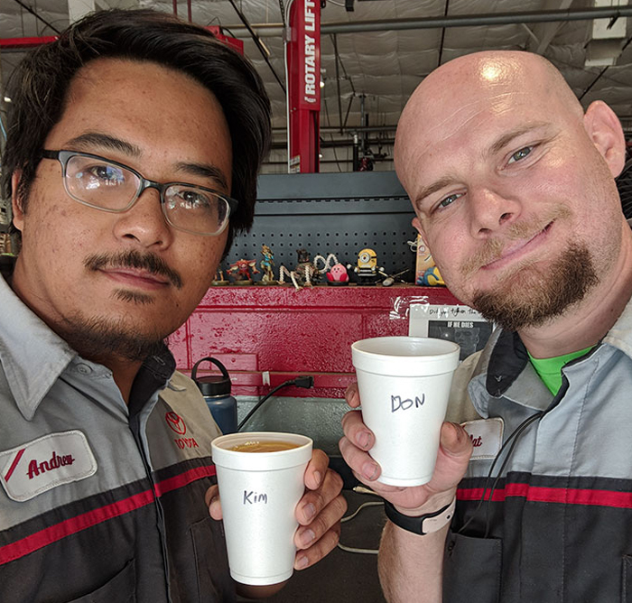 Coworkers Hilariously Troll Each Other With Asian And White Stereotypes