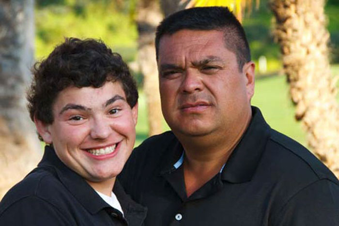 dad-waves-at-school-bus-trolls-son-costumes-249