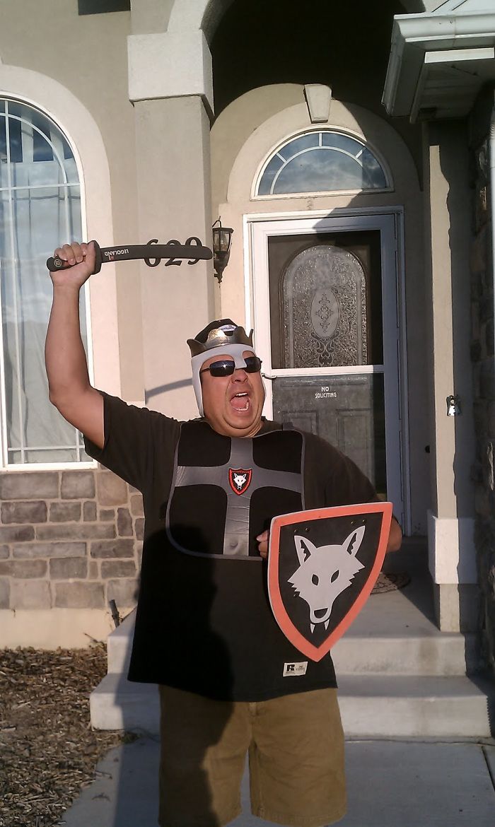 A Knight In Legoland Armor