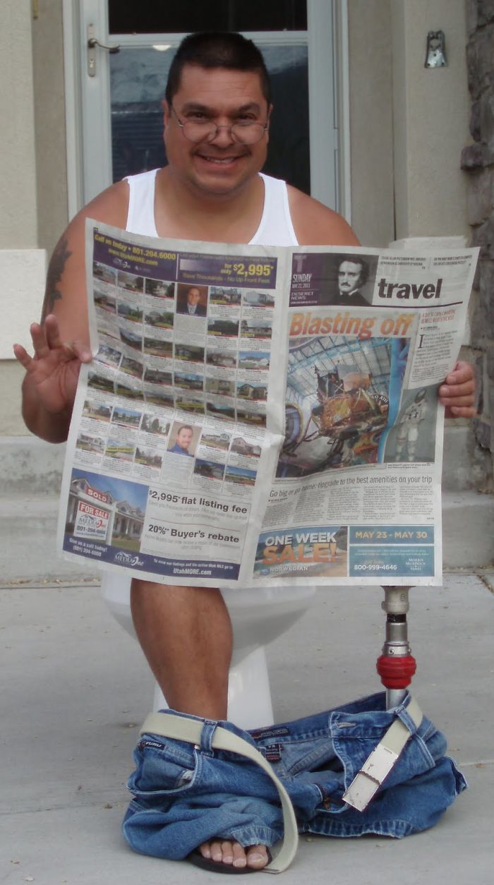 Dad's Outdoor Office