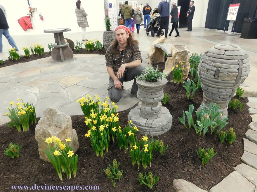 Visionary Eco-Art: I Take Bits Of Stone And Fit Them Together