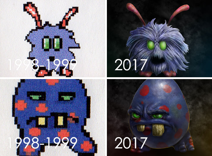 When I Was About 11 Or 12, We Made A Wildly Derivative Card Game Called Rakafikimon With 2 Friends. I Found The Cards The Other Day And Have Decided To Work Up Each Character Into A Fully Illustrated Design