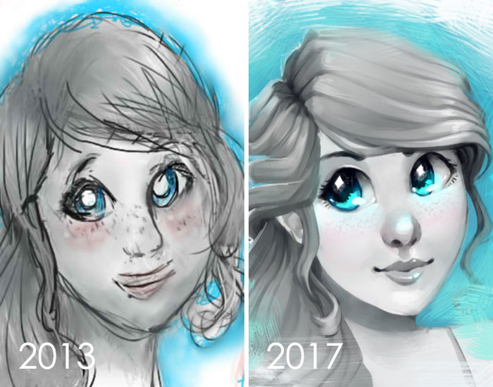 That's The Very First Drawing I Made On My Tablet, At That Time I Had No Idea How To Use It