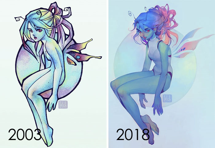 Re-Draw Of An Older Drawing From 2003