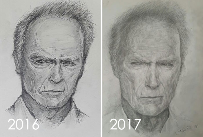 1 Year Difference (Progress)