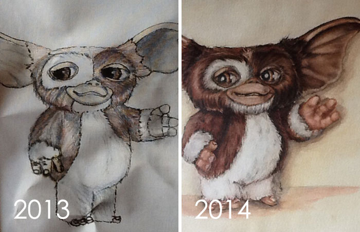 I've Been Trying To Improve My Drawing Skills, Here's My Progress