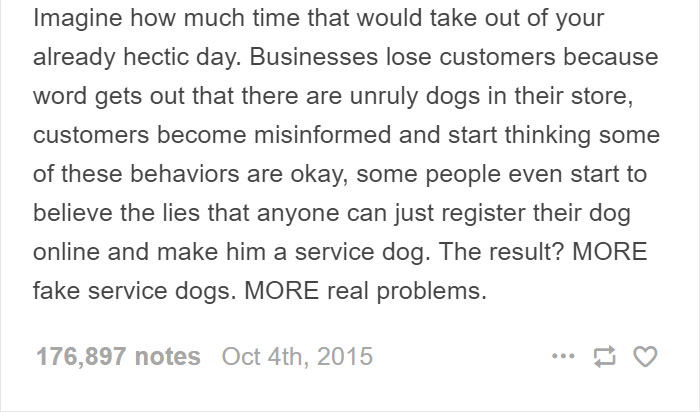 Here's Why People With Fake Service Dogs Are The Worst Here's Why People With Fake Service Dogs Are The Worst