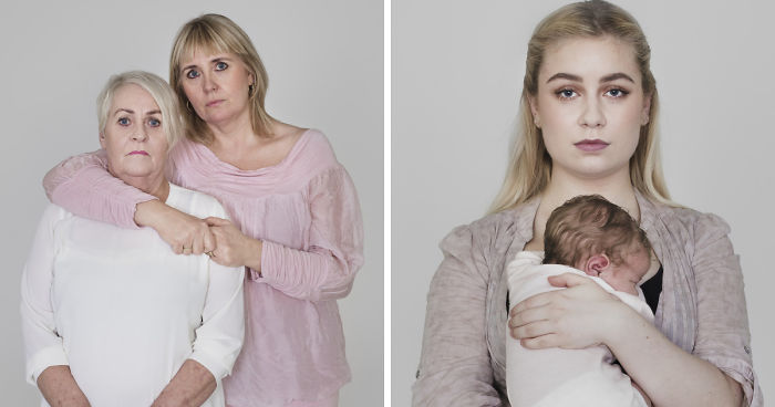 Mothers And Daughters From Iceland Pose In This Photosession And They All Have One Thing In Common