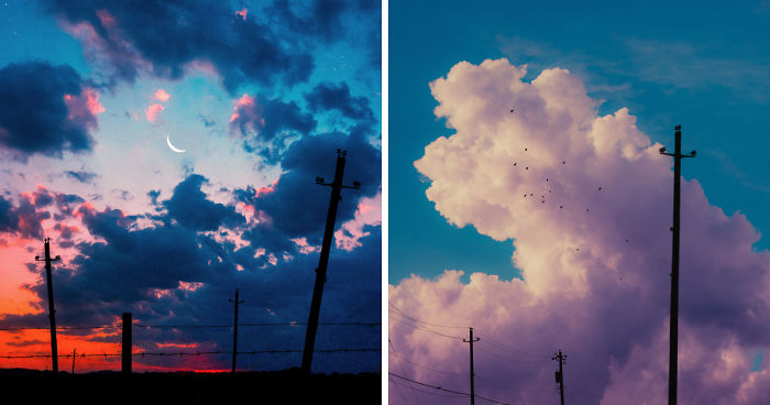 I Caught The Beauty Of The Clouds