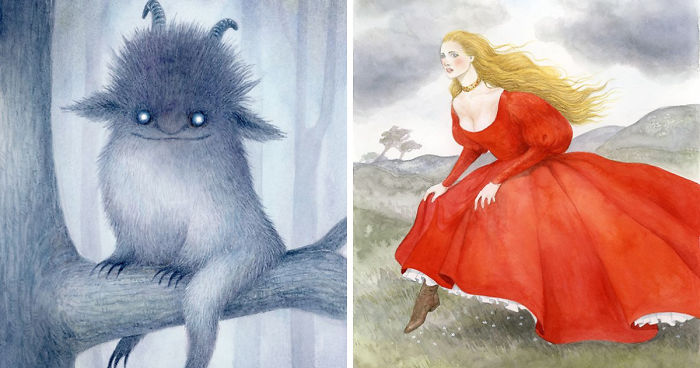 This Artist’s Watercolor Art Will Delight Your Inner Soft-Hued Daydreams