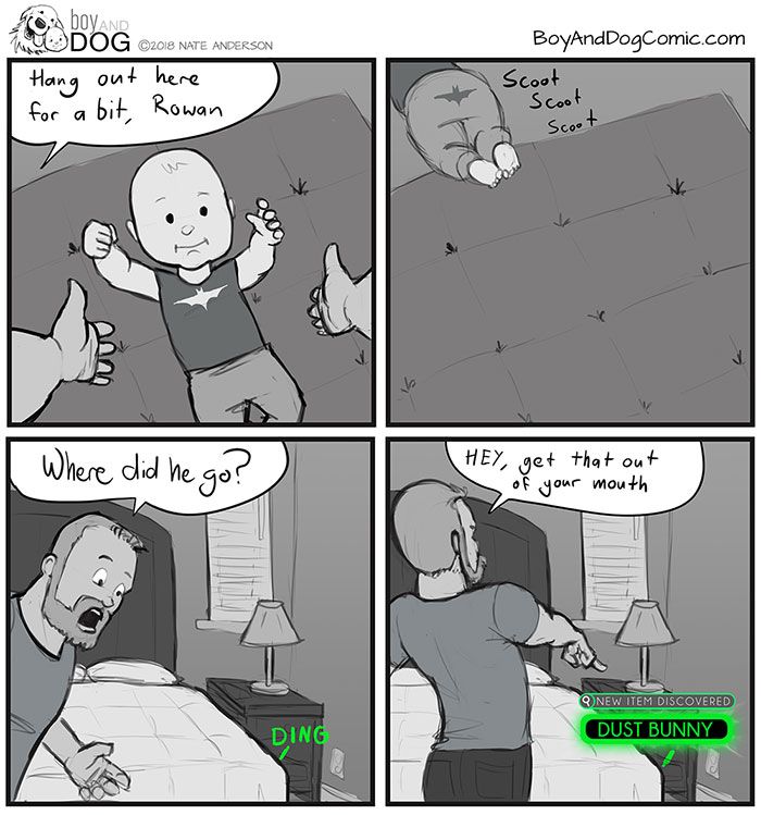 How Am I Supposed To Watch This Baby If He Keeps Moving Around? Solution: Duct Tape