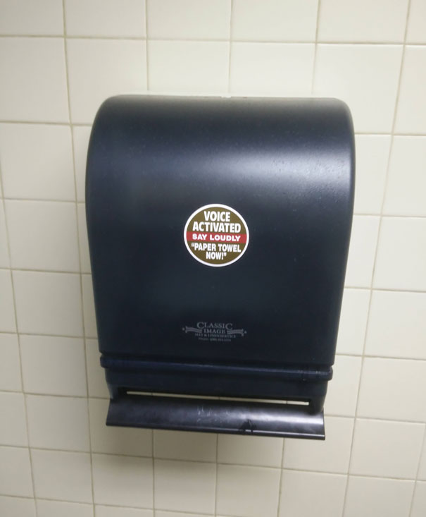 I Heard Someone Yelling In The Bathroom. I Think I May Have Found The Source