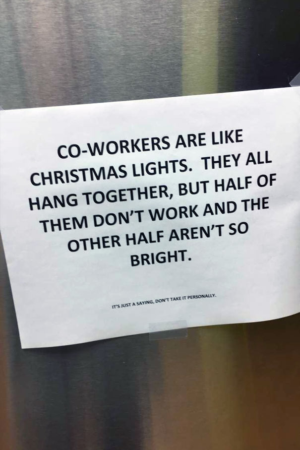 The Quote Of The Day At My Office