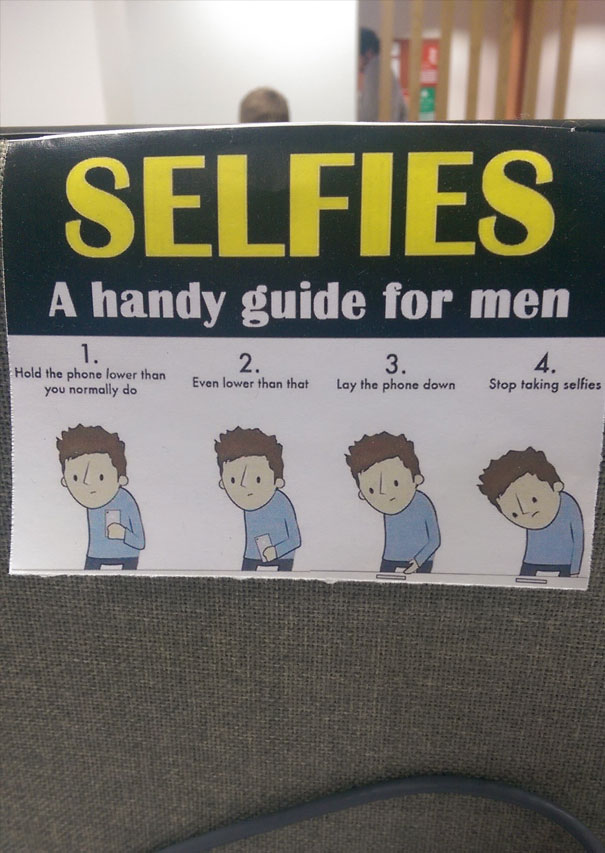 This Handy Guide Hangs On One Of My Colleagues Desk