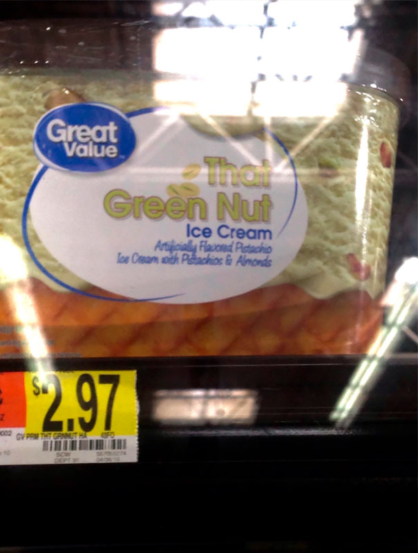 Someone Forgot What A Pistachio Was Called