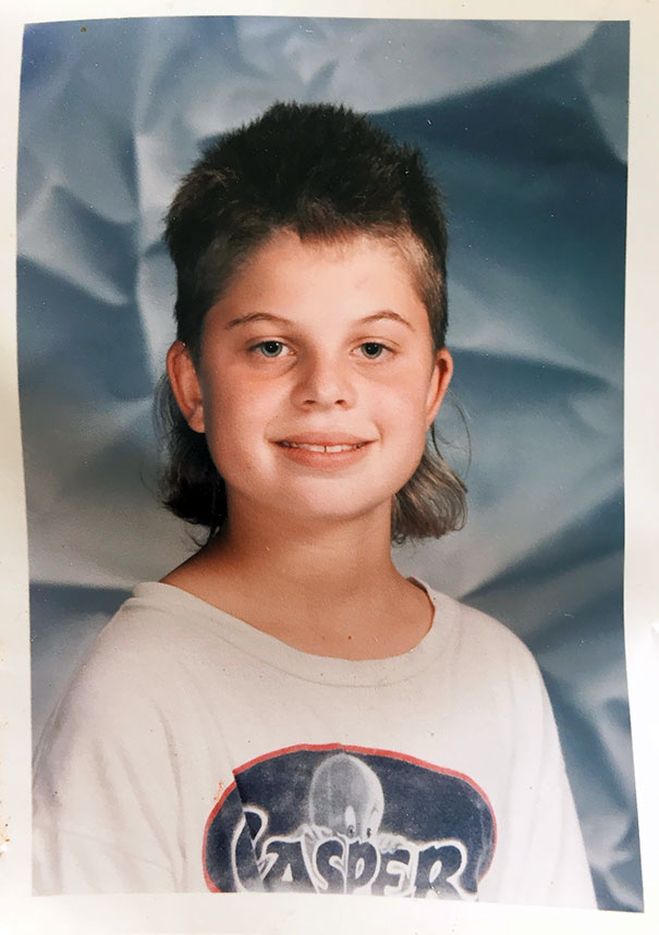 My "Forgot It Was Picture Day" Photo From 6th Grade. Not Sure A Better Outfit Would Have Helped Anyway