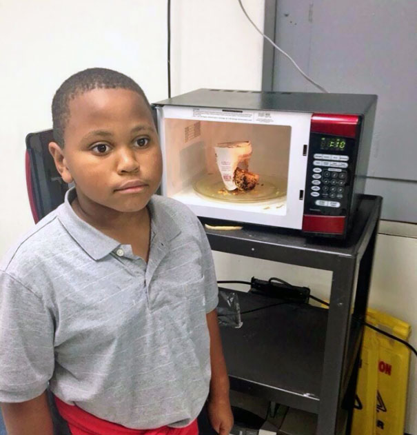 He Forgot To Put Water In His Cup O' Noodles