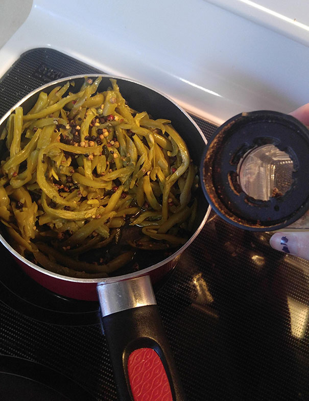 I Forgot My Pepper Grinder Was Broken, This Is The Second Time I've Done This