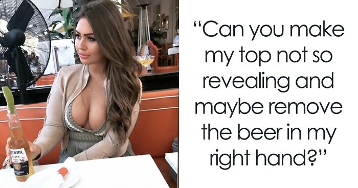 Photoshop Troll Who Takes Photo Requests Too Literally Strikes Again, And The Result Is Hilarious (21 New Pics)