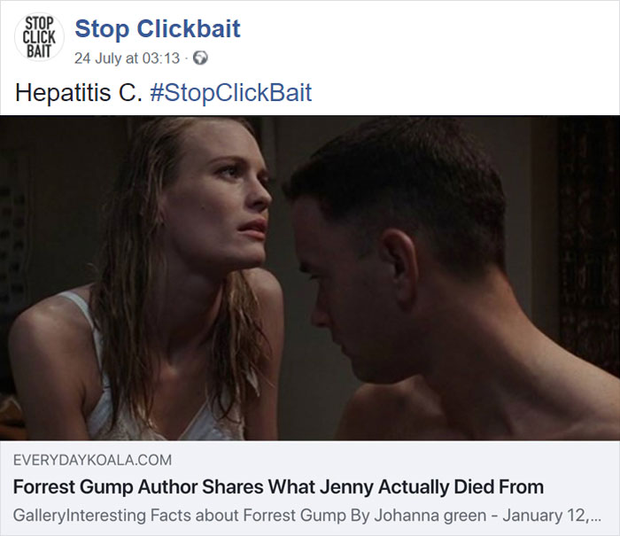 Stop Clickbait
