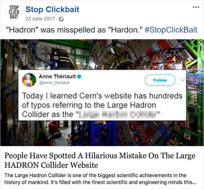 Stop Clickbait
